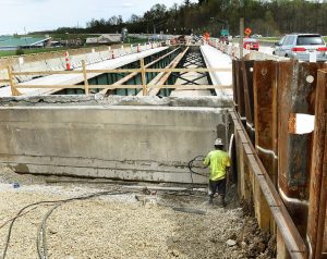 Overpass work: Work at Pierpont Exit 7 creating lane closures until November